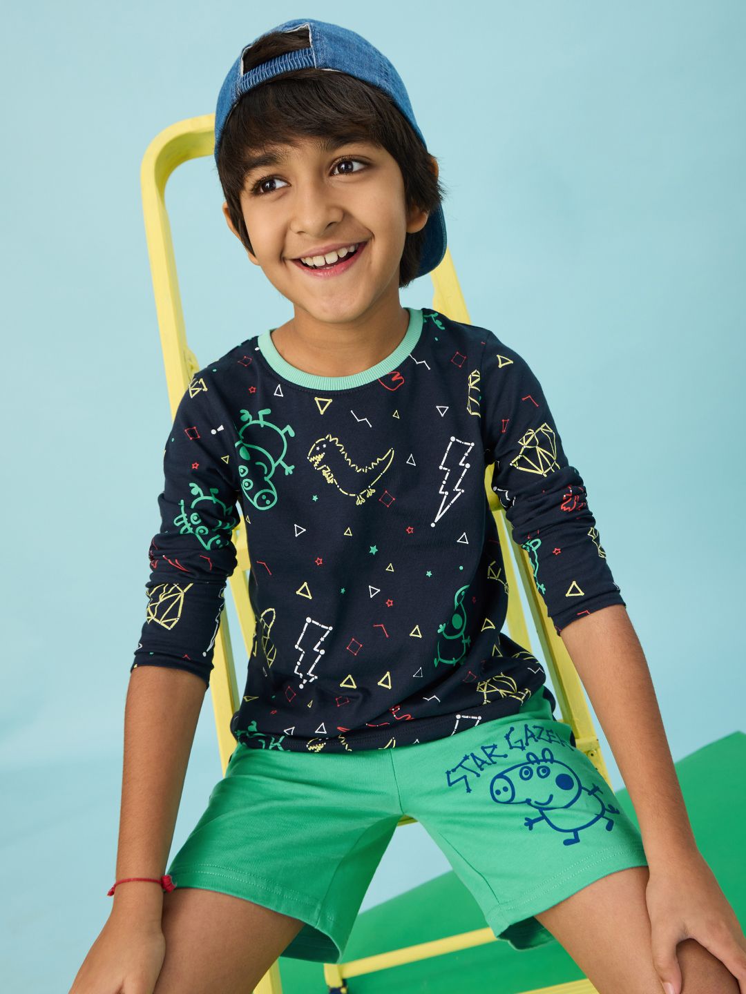 Peppa Pig: Space Explorer Set Boys Cotton Co-ord Sets online